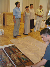 Augusztus 14-én, csütörtökön megérkezett a Móra Ferenc Múzeumba a világhírű kassai gótikus műkincs gyűjtemény.