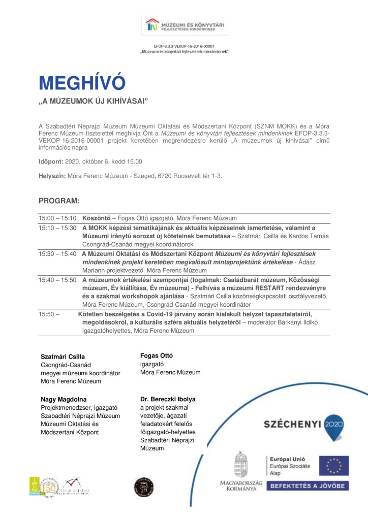 Meghívó_Szeged_ információs nap 2020.10.06.