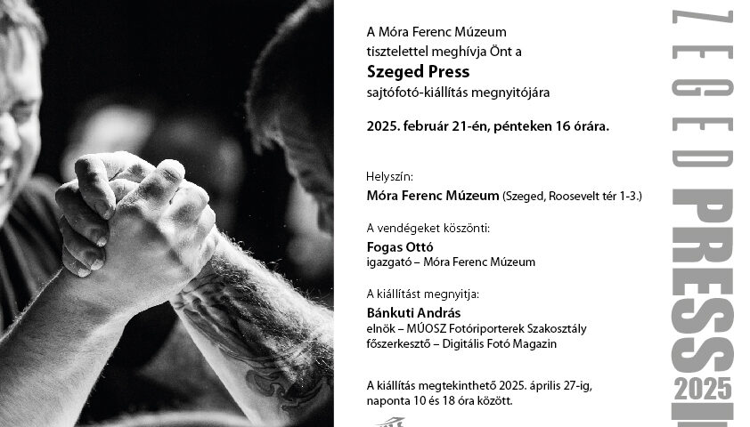 Szeged Press kiállítás megnyitó: 2025. február 21. 16:00