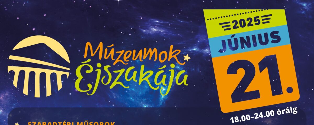 múzeumok éjszakája plakát